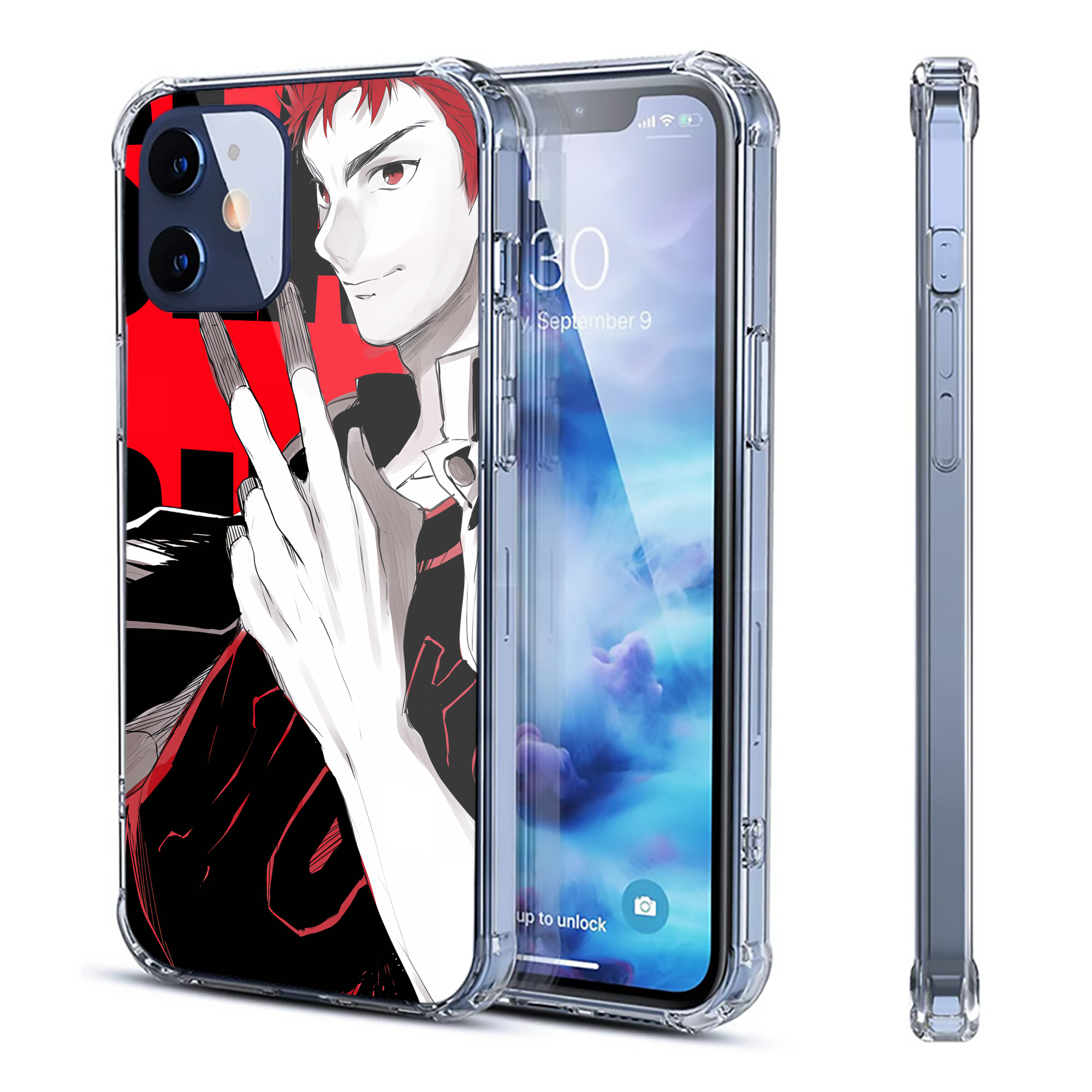 （画像用） SLAM DUNK／スラムダンク 【iPhone 12シリーズ対応】透明スマホケース（クリアソフトケース）
